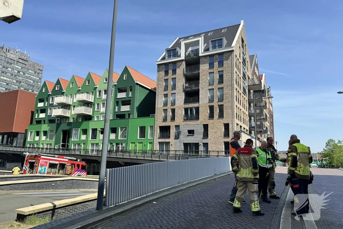 Grote brand in Q-Park parkeergarage