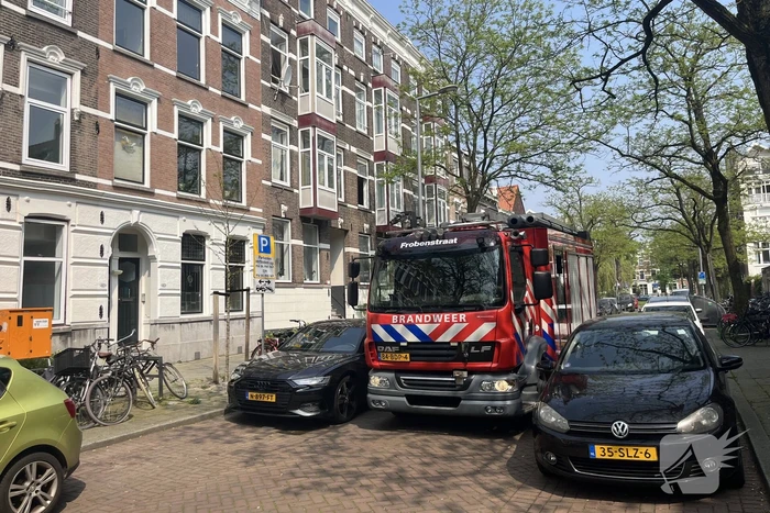 Leiding gebarsten in maisonnette woning