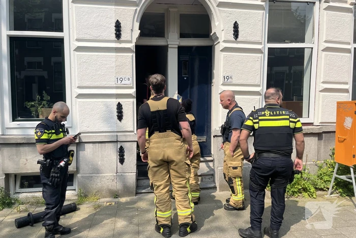 Leiding gebarsten in maisonnette woning