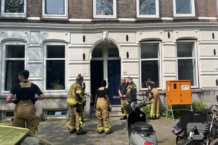 Leiding gebarsten in maisonnette woning