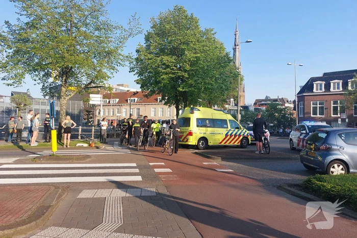 Fietser gewond na ongeval met auto