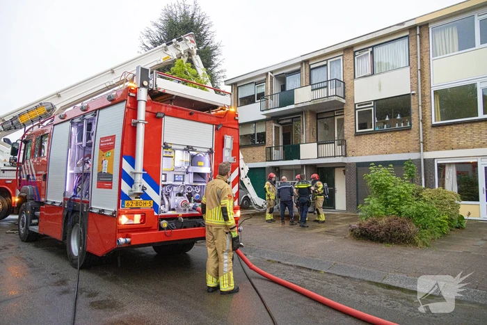 Brandweer ingezet na blikseminslag