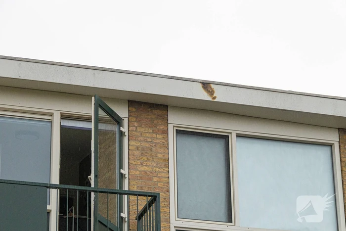 Brandweer ingezet na blikseminslag