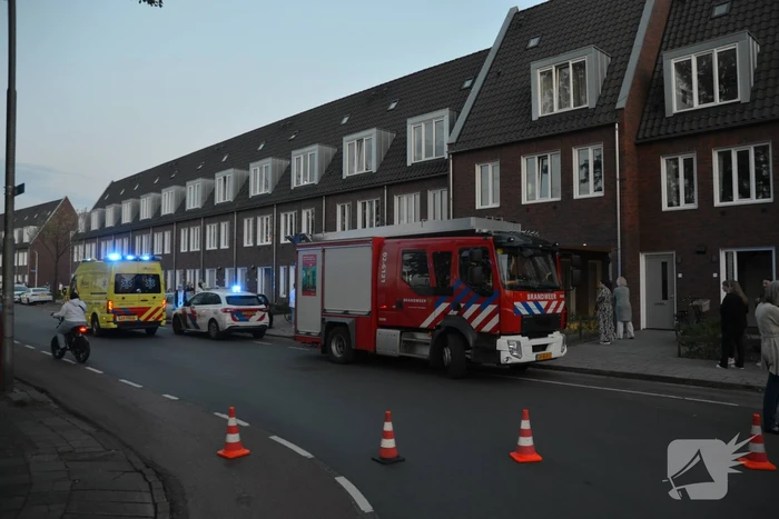 Traumateam landt voor noodsituatie