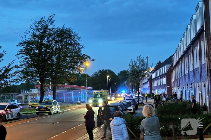 Traumateam landt voor noodsituatie
