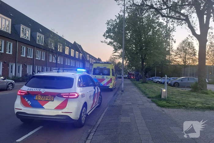 Traumateam landt voor noodsituatie