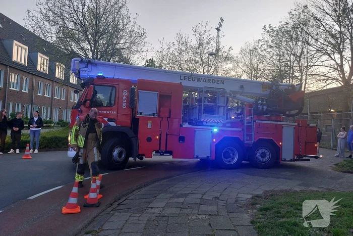 Traumateam landt voor noodsituatie