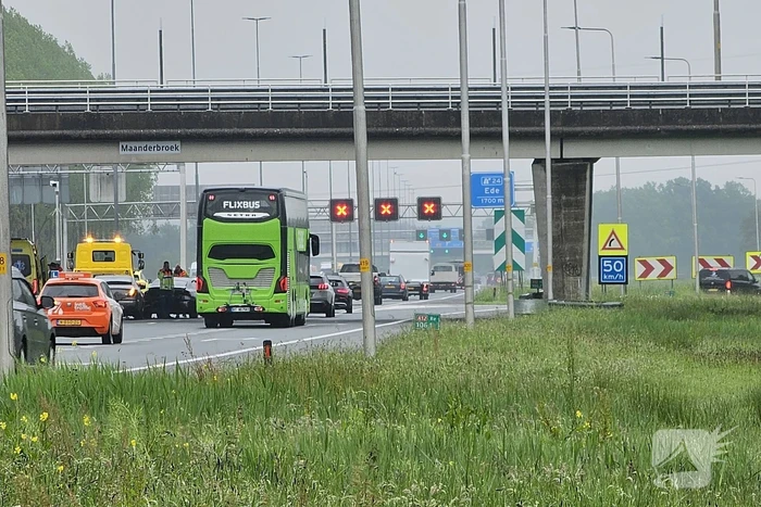 ongeval rijksweg a12 r 106,2 ede