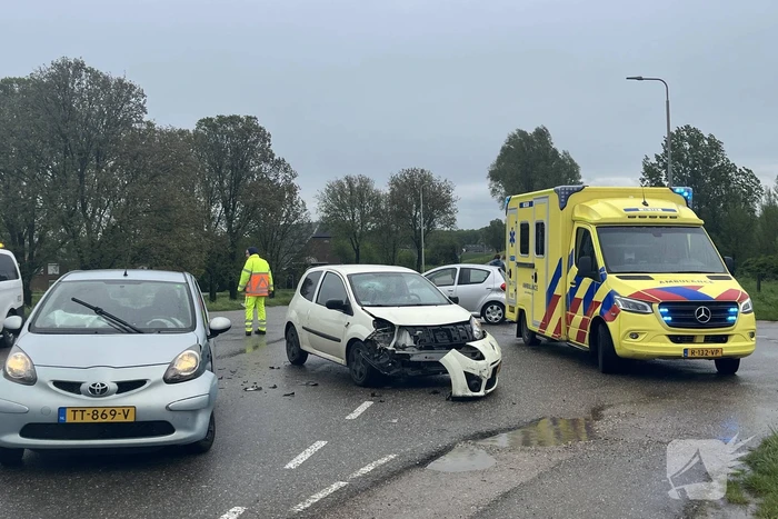 Flinke schade op kruising na ongeval