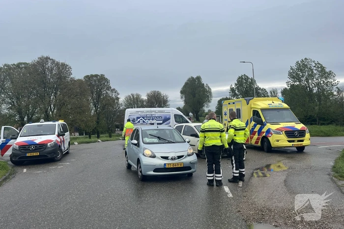 Flinke schade op kruising na ongeval