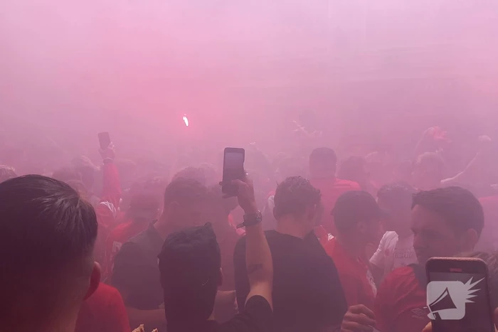Feest op stratumseind na laatste fluitsignaal Psv landskampioen van nederland