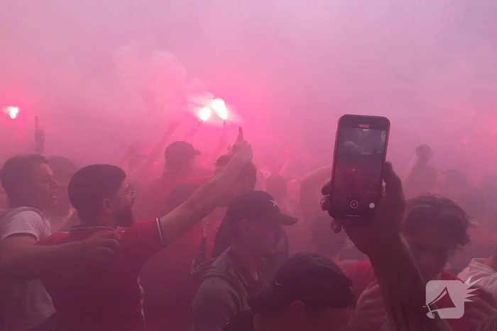 Feest op stratumseind na laatste fluitsignaal Psv landskampioen van nederland