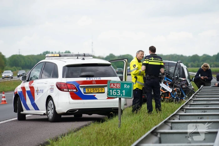 ongeval rijksweg a28 hooghalen