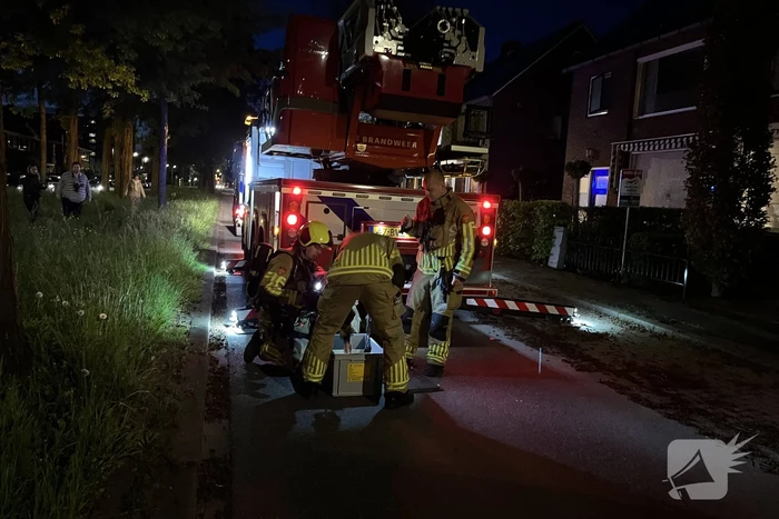 Schoorsteenbrand snel onder controle