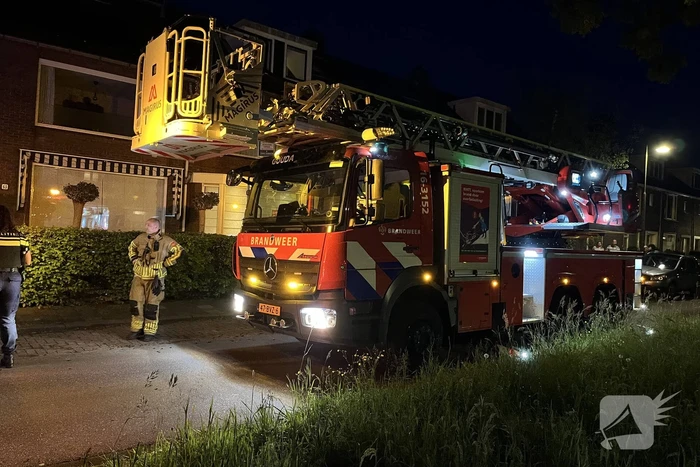 Schoorsteenbrand snel onder controle