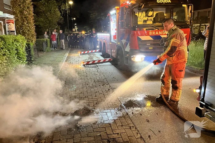 Schoorsteenbrand snel onder controle