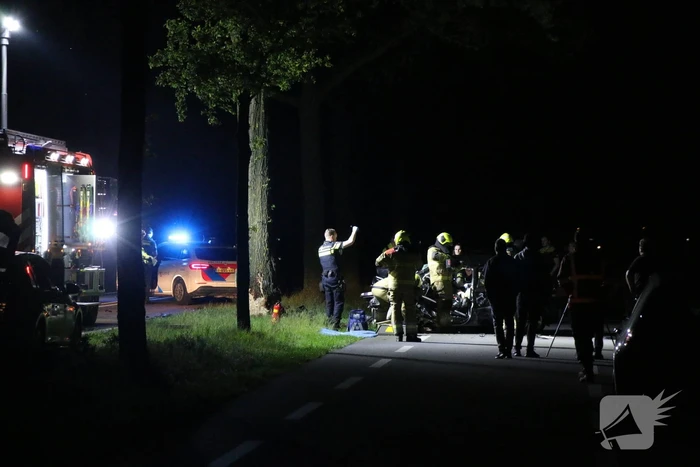 Automobilist zwaargewond bij ongeval