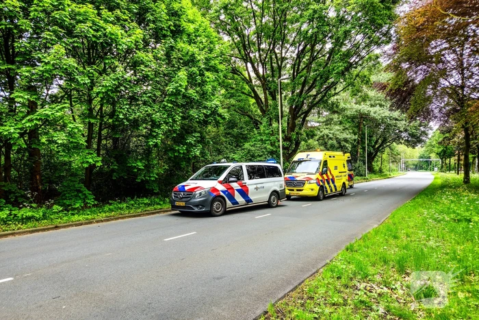 Motorrijder gewond na eenzijdig ongeval