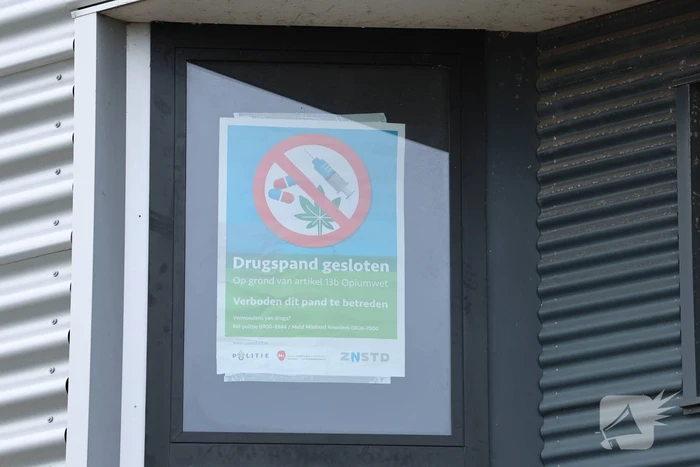 Bedrijfspand gesloten na vondst van hennepkwekerij