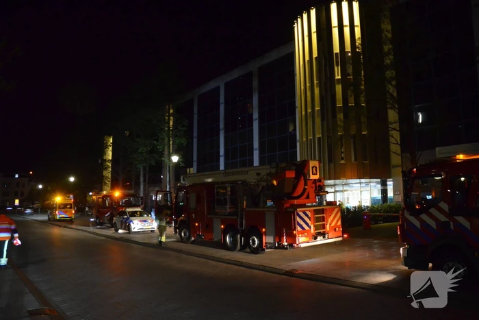 Twee mensen gewond bij brand in appartementencomplex