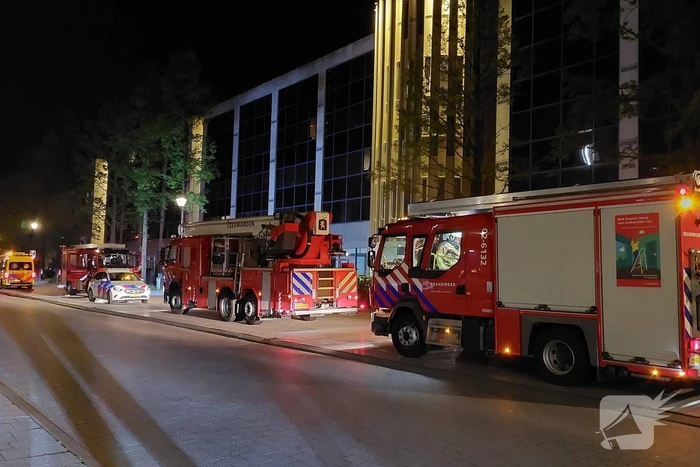 Twee mensen gewond bij brand in appartementencomplex