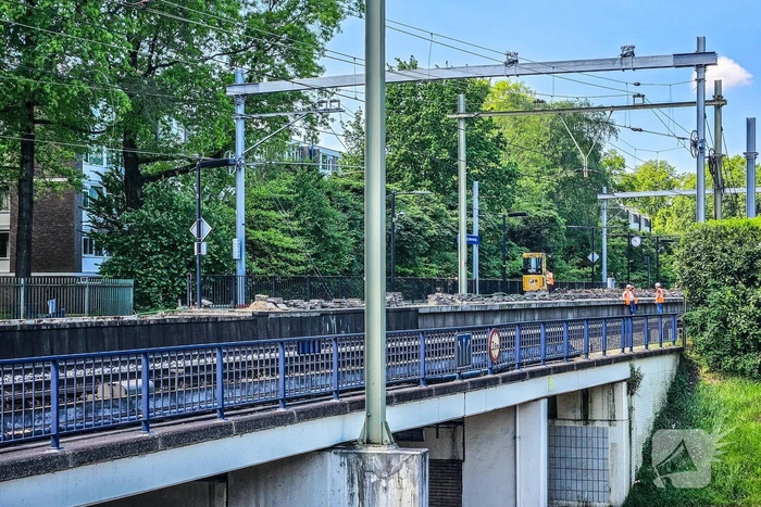 Werkzaamheden aan spoor in volle gang