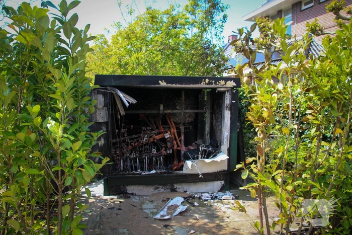Brand in elektrakast moeilijk te bestrijden