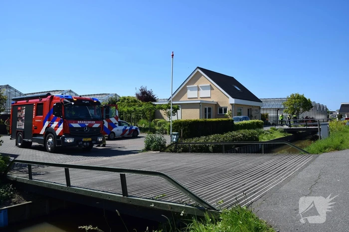 Hulpdiensten groots ingezet voor fiets te water
