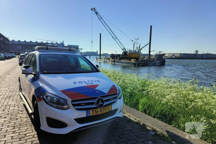 Scheepvaartverkeer stilgelegd vanwege mogelijk explosief in haven
