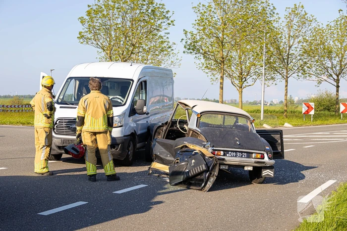 Dronkenlap veroorzaakt verkeersongeval
