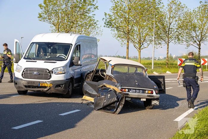 Dronkenlap veroorzaakt verkeersongeval
