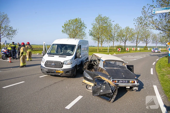 Dronkenlap veroorzaakt verkeersongeval