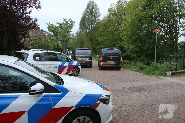 Aanhouding op volkstuinencomplex na bedreiging