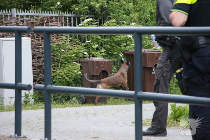 Aanhouding op volkstuinencomplex na bedreiging