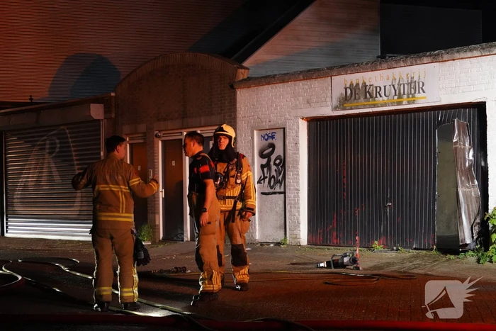 Rookontwikkeling bij brand in mogelijk kraakpand