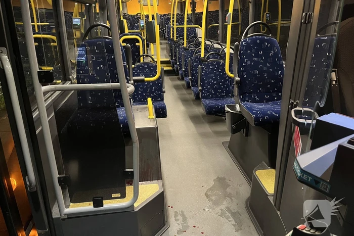 Beschonken passagier hard ten val door noodstop bus