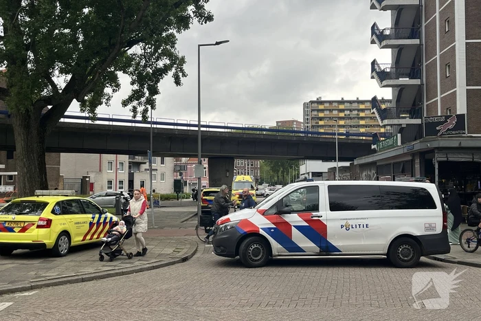 Grote brand in winkelpand