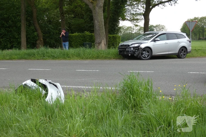 Motorrijder gewond bij botsing met automobilist