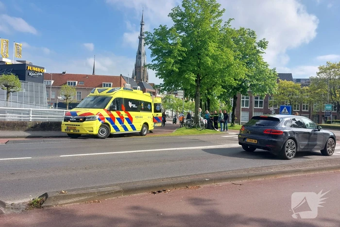 Fietser gewond bij aanrijding met automobilist