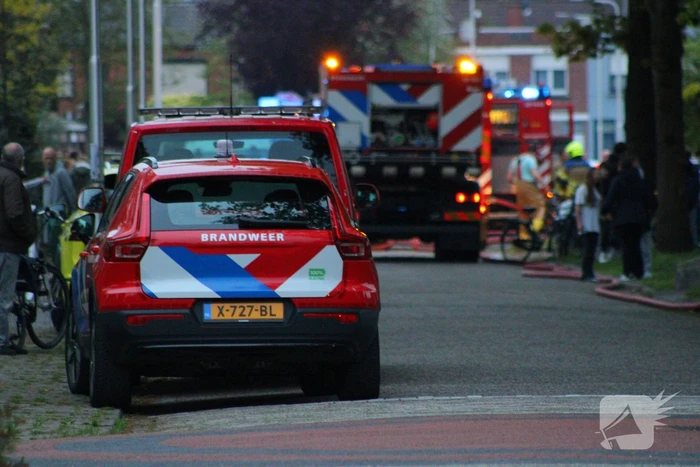 Grote brand in schuur