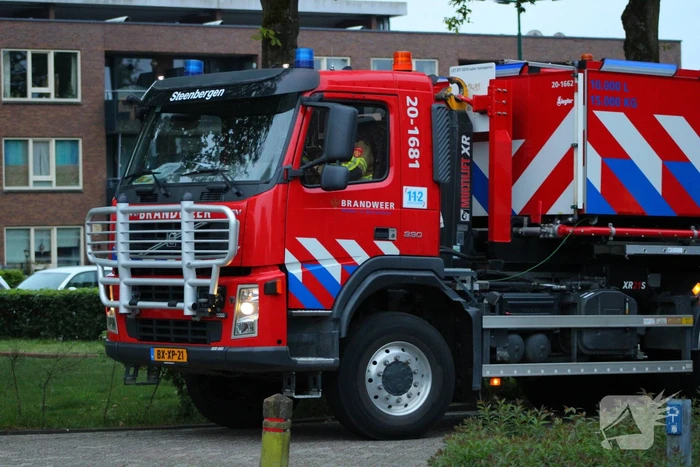 Grote brand in schuur