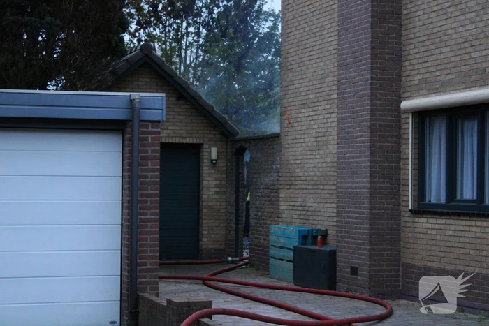 Grote brand in schuur