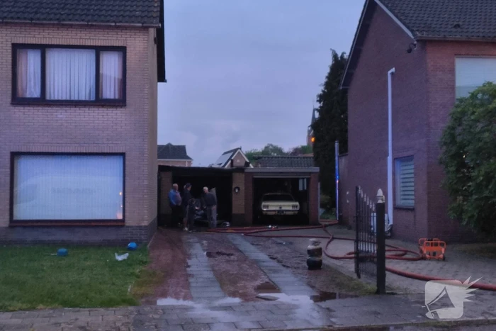 Grote brand in schuur