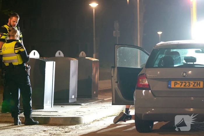 Bestuurder rijdt zich klem na achtervolging