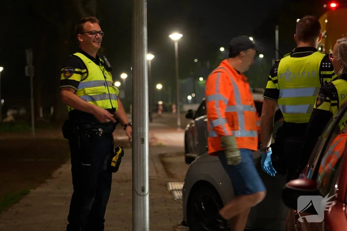 Bestuurder rijdt zich klem na achtervolging