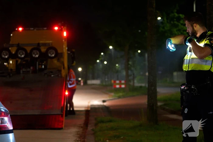Bestuurder rijdt zich klem na achtervolging