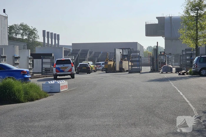 Traumateam ingezet bij bedrijfsongeval