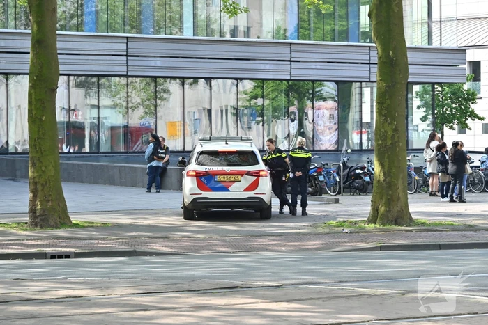 Brand in pand van ministerie van Financiën