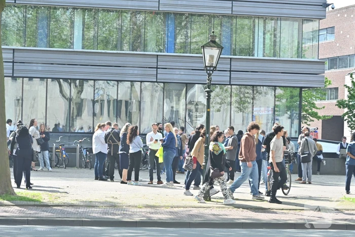Brand in pand van ministerie van Financiën