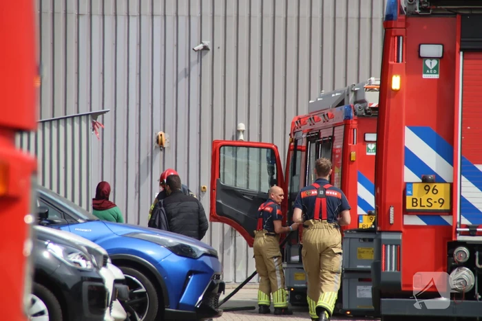 Fabriek Intersnack Nederland ontruimd door brand
